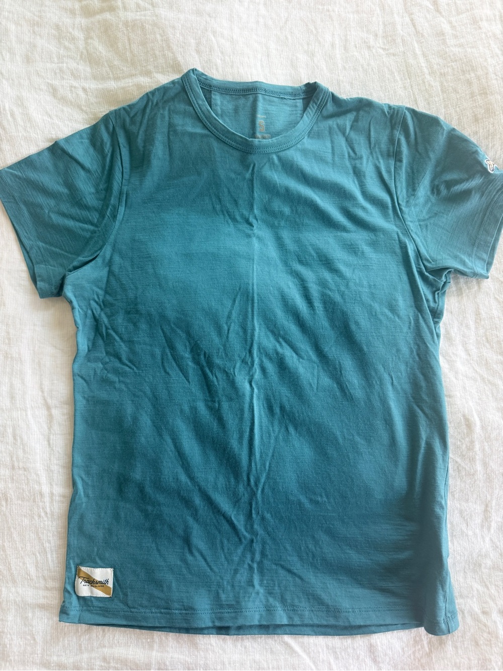 Tracksmith women’s merino Harrier tee